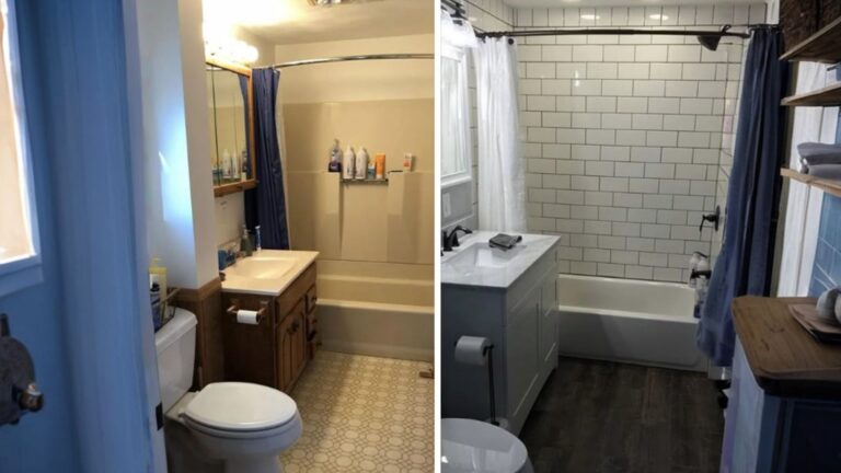 bathroom makeover