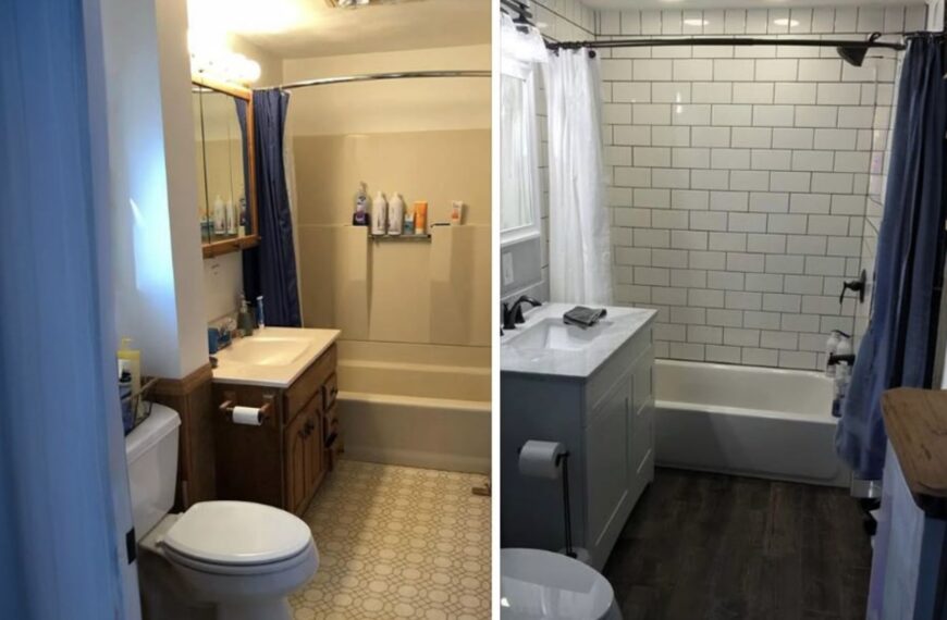 bathroom makeover