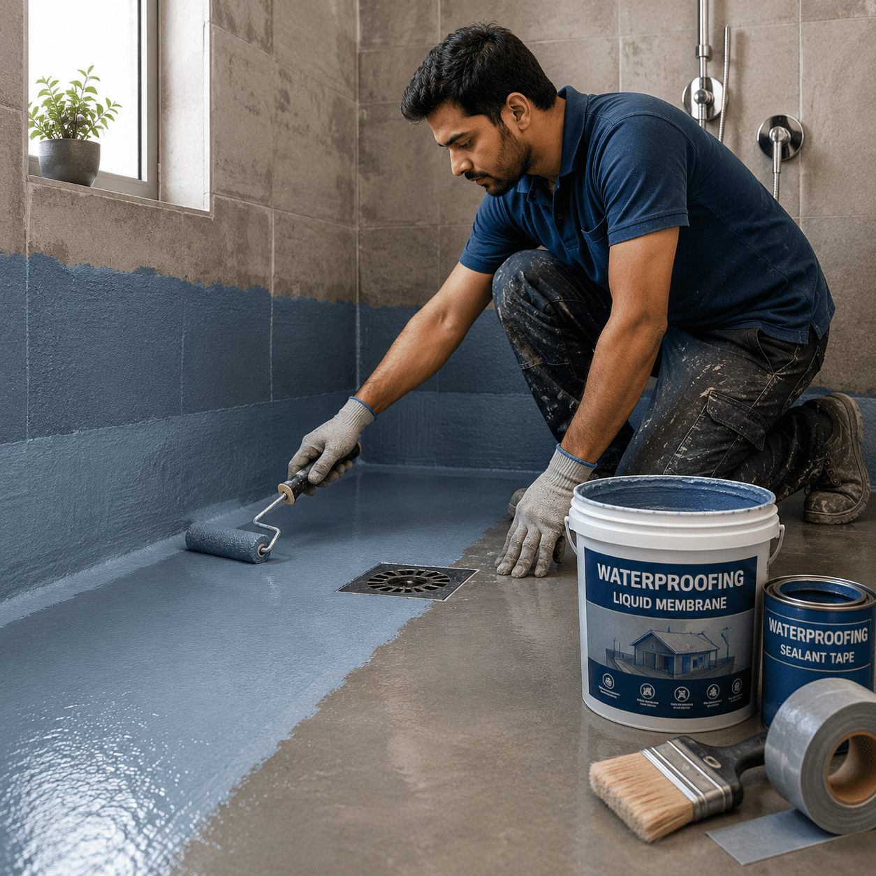bathroom waterproofing services
