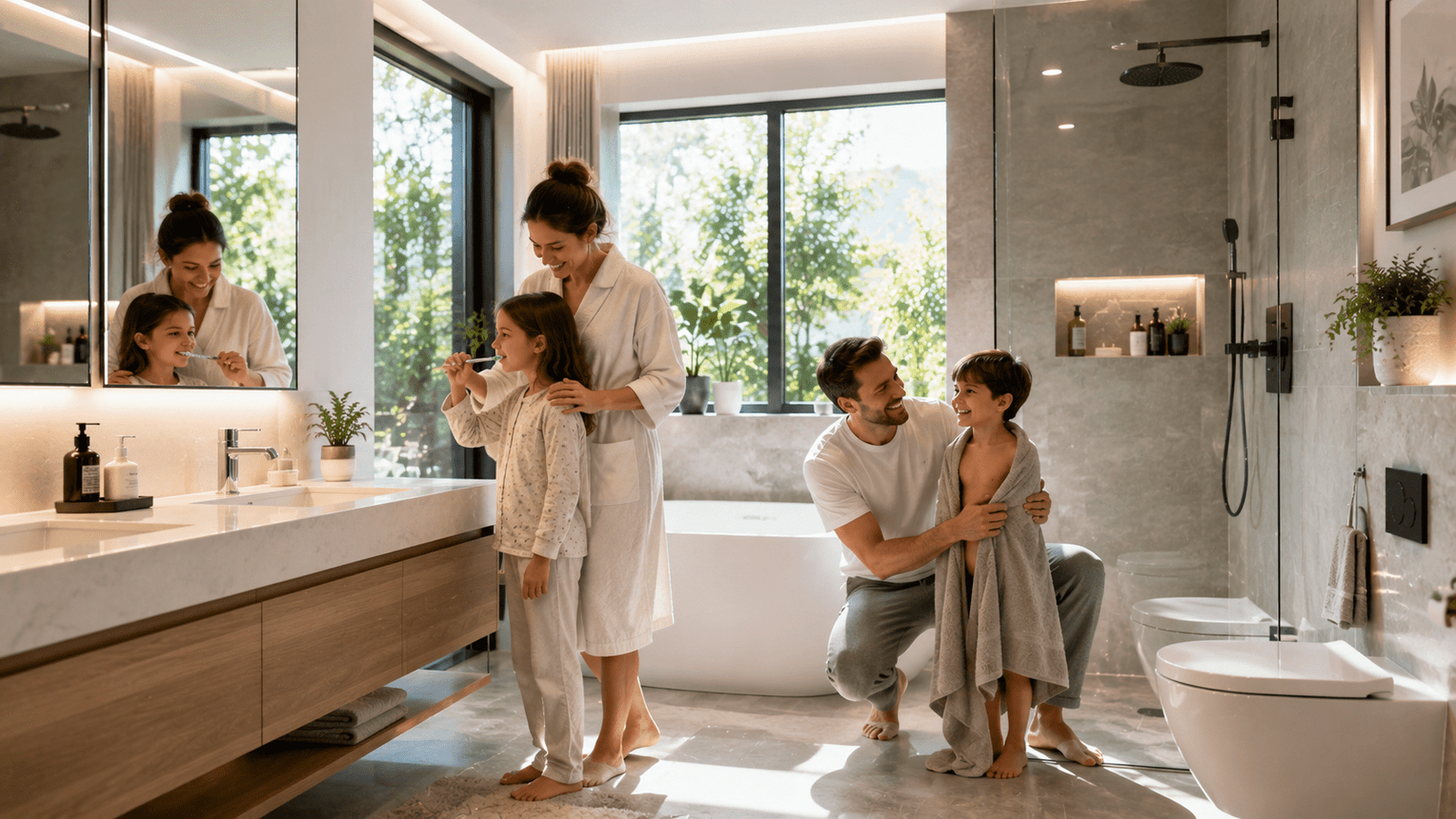 healthy bathroom healthy home