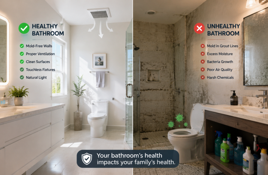Bathroom Health Hazards Featured Image