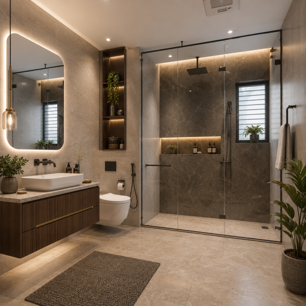 bathroom remodel ideas shower zone