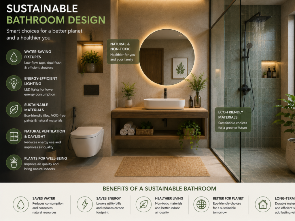 sustainable bathroom design is a bathroom renovation trends
