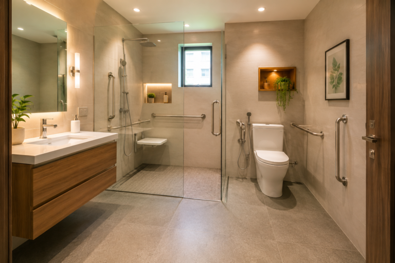 Senior Citizen Bathroom Renovation in Hyderabad